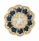 FERRIS WHEEL SAPPHIRE & DIAMOND SLID