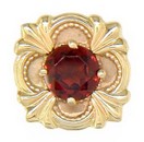 LDS SOL BACK SLIDE W/RD GARNET
