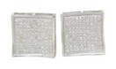 SQUARE MICRO PAVE DIAMOND EARRINGS