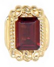 LDS SOLID BACK SLIDE W/OCTAGON GARNE