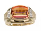 GENTS ROLL TOP AZOTIC ECSTASY RING