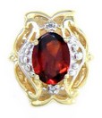 SOLID BACK OV GARNET  SLIDE.