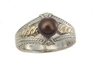 LDS SILVER & GOLD CHOCOLATE PEARL W/