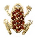 LDS SOL BACK GARNET FROG SLIDE