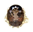 LDS OVAL SMOKEY RING