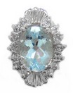 SOLID BACK OVAL AQUA SLIDE WITH 14 D