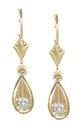 .12TW TEARDROP EARRINGS ON LEVERS