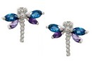 LDS MQ AMY/BT DRAGON FLY EARRINGS